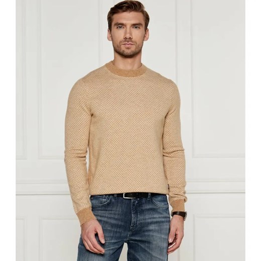 BOSS BLACK Wełniany sweter H-Eltoro | Regular Fit ze sklepu Gomez Fashion Store w kategorii Swetry męskie - zdjęcie 184330642
