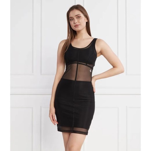 Calvin Klein Jeans Sukienka MESH TANK ze sklepu Gomez Fashion Store w kategorii Sukienki - zdjęcie 184330644