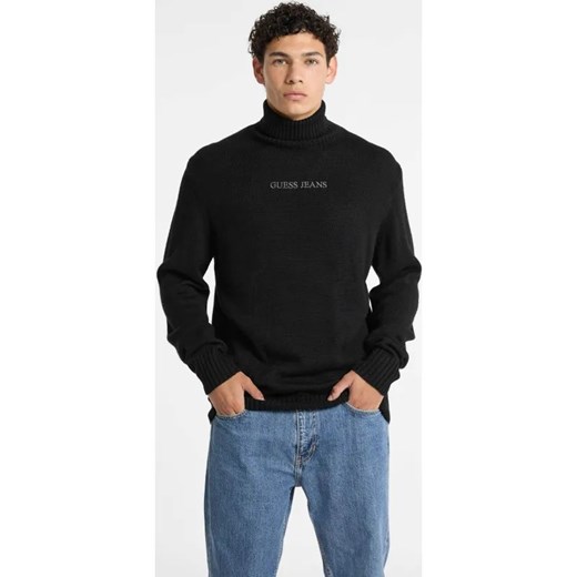 Guess Jeans Golf | Regular Fit | z dodatkiem wełny ze sklepu Gomez Fashion Store w kategorii Swetry męskie - zdjęcie 184330674