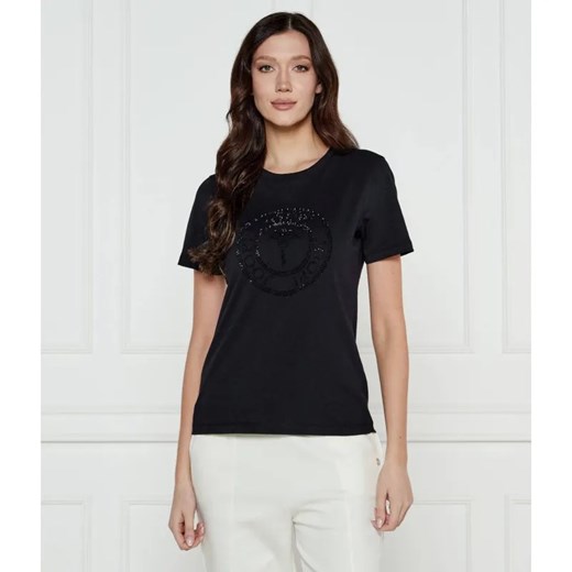 Joop! T-shirt | Regular Fit ze sklepu Gomez Fashion Store w kategorii Bluzki damskie - zdjęcie 184330684