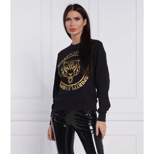 Plein Sport Bluza | Regular Fit ze sklepu Gomez Fashion Store w kategorii Bluzy damskie - zdjęcie 184330692