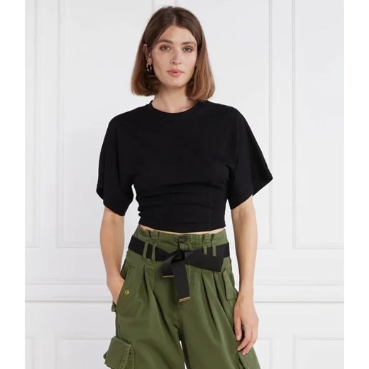 Pinko T-shirt | Cropped Fit Pinko L promocja Gomez Fashion Store
