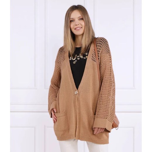 Liu Jo Kardigan | Relaxed fit ze sklepu Gomez Fashion Store w kategorii Swetry damskie - zdjęcie 184330740