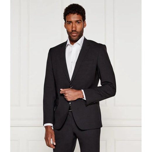 BOSS BLACK Wełniana marynarka H-Huge-MM | Slim Fit ze sklepu Gomez Fashion Store w kategorii Marynarki męskie - zdjęcie 184330750