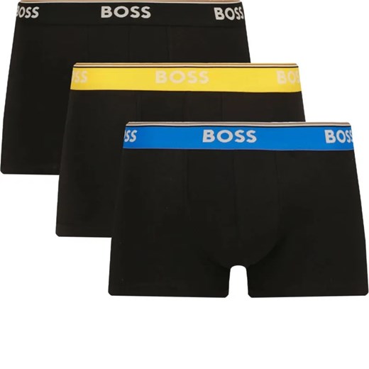BOSS BLACK Bokserki 3-pack Trunk 3P Power ze sklepu Gomez Fashion Store w kategorii Majtki męskie - zdjęcie 184330764