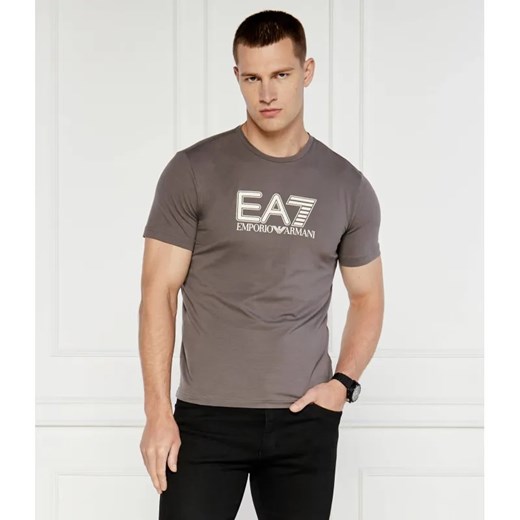 EA7 T-shirt | Regular Fit ze sklepu Gomez Fashion Store w kategorii T-shirty męskie - zdjęcie 184330780