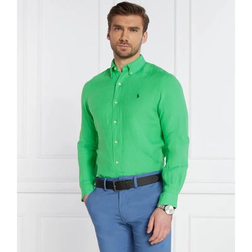 POLO RALPH LAUREN Lniana koszula | Custom fit Polo Ralph Lauren M wyprzedaż Gomez Fashion Store