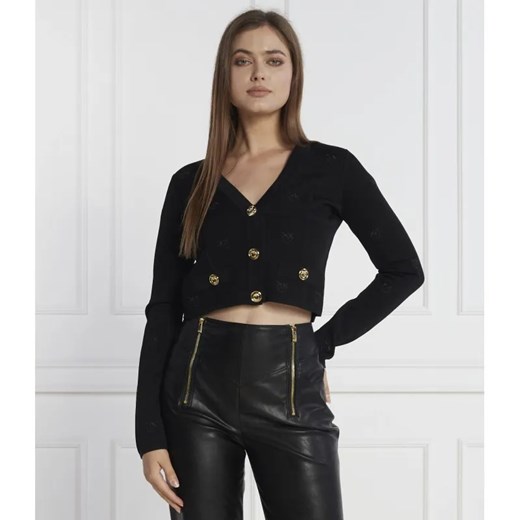 Pinko Kardigan | Cropped Fit ze sklepu Gomez Fashion Store w kategorii Swetry damskie - zdjęcie 184330803