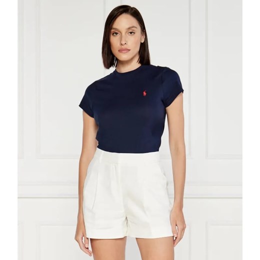 POLO RALPH LAUREN T-shirt | Regular Fit ze sklepu Gomez Fashion Store w kategorii Bluzki damskie - zdjęcie 184330804