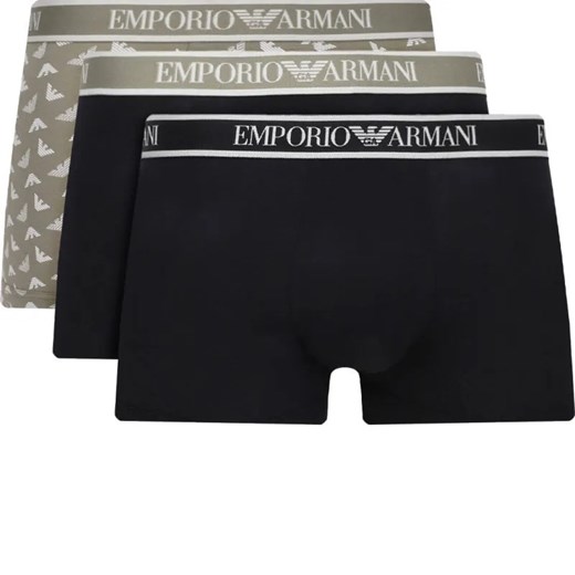 Emporio Armani Bokserki 3-pack ze sklepu Gomez Fashion Store w kategorii Majtki męskie - zdjęcie 184330840