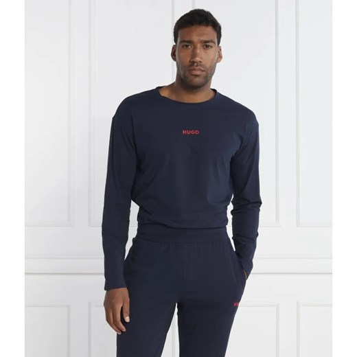 Hugo Bodywear Longsleeve Linked LS-Shirt ze sklepu Gomez Fashion Store w kategorii T-shirty męskie - zdjęcie 184330874