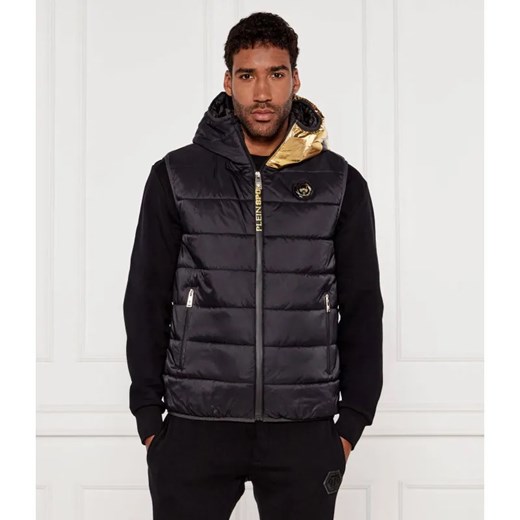 Plein Sport Bezrękawnik | Regular Fit ze sklepu Gomez Fashion Store w kategorii Kamizelki męskie - zdjęcie 184330993