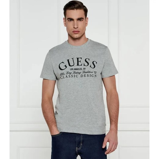 GUESS T-shirt CLASSIC | Regular Fit ze sklepu Gomez Fashion Store w kategorii T-shirty męskie - zdjęcie 184331014
