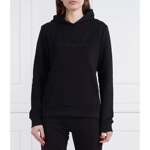 EA7 Bluza | Regular Fit ze sklepu Gomez Fashion Store w kategorii Bluzy damskie - zdjęcie 184331030