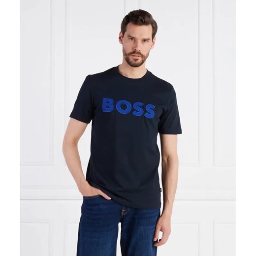BOSS BLACK T-shirt Tiburt 345 | Regular Fit ze sklepu Gomez Fashion Store w kategorii T-shirty męskie - zdjęcie 184331032