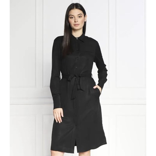 Calvin Klein Sukienka z paskiem ze sklepu Gomez Fashion Store w kategorii Sukienki - zdjęcie 184331034