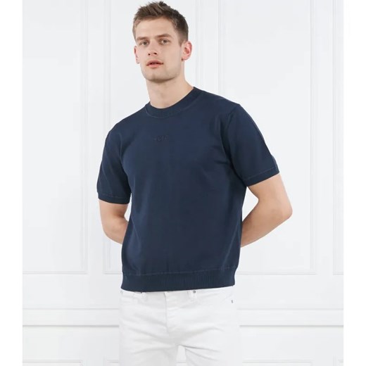 HUGO T-shirt SDIPPO 10247319 01 | Regular Fit ze sklepu Gomez Fashion Store w kategorii T-shirty męskie - zdjęcie 184331084