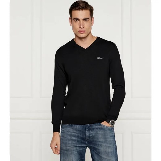 GUESS Sweter DAREN | Regular Fit | z dodatkiem wełny ze sklepu Gomez Fashion Store w kategorii Swetry męskie - zdjęcie 184331130