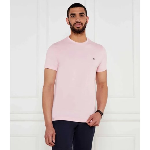 Gant T-shirt SHIELD | Slim Fit ze sklepu Gomez Fashion Store w kategorii T-shirty męskie - zdjęcie 184331132
