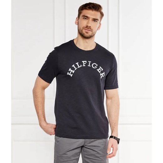 Tommy Hilfiger T-shirt HILFIGER ARCHED TEE | Regular Fit ze sklepu Gomez Fashion Store w kategorii T-shirty męskie - zdjęcie 184331141