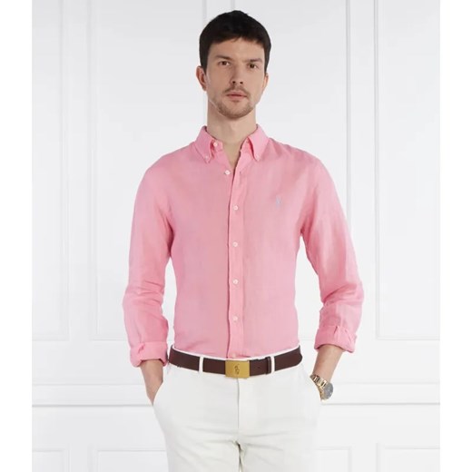 POLO RALPH LAUREN Lniana koszula | Custom fit ze sklepu Gomez Fashion Store w kategorii Koszule męskie - zdjęcie 184331143