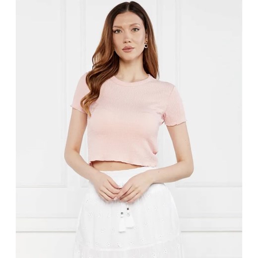 GUESS T-shirt | Cropped Fit ze sklepu Gomez Fashion Store w kategorii Bluzki damskie - zdjęcie 184331232