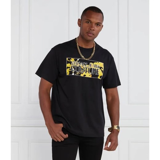 Versace Jeans Couture T-shirt | Regular Fit ze sklepu Gomez Fashion Store w kategorii T-shirty męskie - zdjęcie 184331241