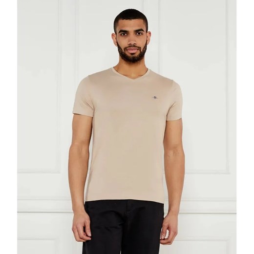 Gant T-shirt | Slim Fit ze sklepu Gomez Fashion Store w kategorii T-shirty męskie - zdjęcie 184331291