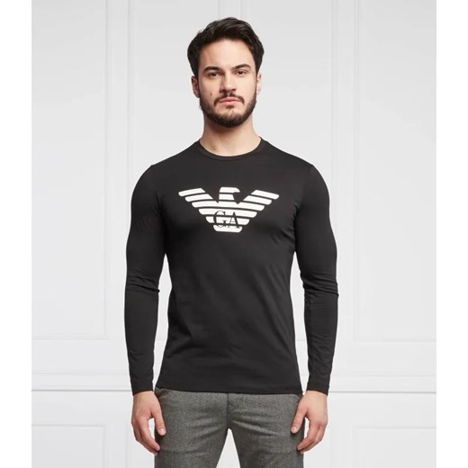 Emporio Armani Longsleeve | Slim Fit ze sklepu Gomez Fashion Store w kategorii T-shirty męskie - zdjęcie 184331394