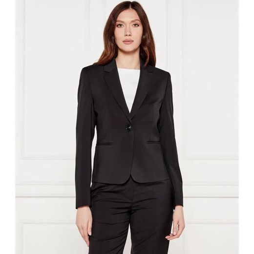 BOSS BLACK Wełniana marynarka Jarua | Regular Fit ze sklepu Gomez Fashion Store w kategorii Marynarki damskie - zdjęcie 184331403