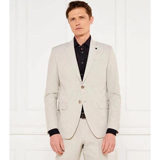Karl Lagerfeld Marynarka CLEVER | Regular Fit | z dodatkiem lnu Karl Lagerfeld 52 okazyjna cena Gomez Fashion Store