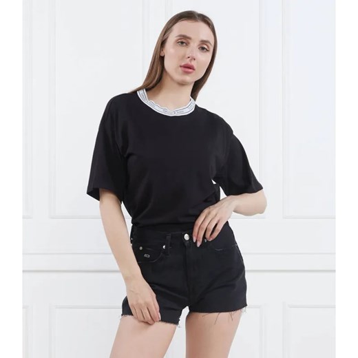 Tommy Jeans T-shirt TJW OVR LOGO TAPING TEE | Regular Fit Tommy Jeans M Gomez Fashion Store wyprzedaż