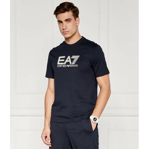 EA7 T-shirt | Regular Fit ze sklepu Gomez Fashion Store w kategorii T-shirty męskie - zdjęcie 184331572
