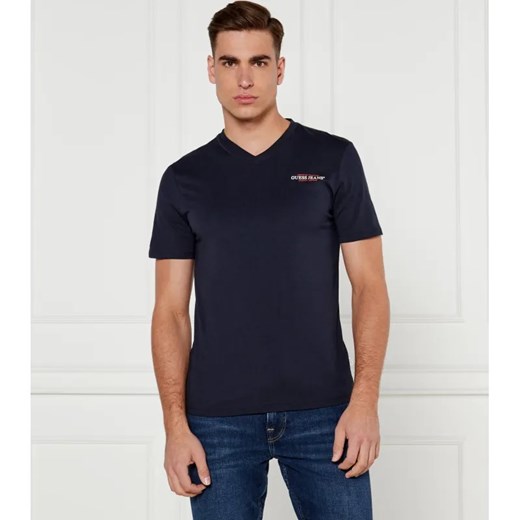 Guess Jeans T-shirt AMERICAN | Slim Fit ze sklepu Gomez Fashion Store w kategorii T-shirty męskie - zdjęcie 184331580
