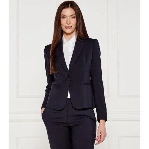BOSS BLACK Wełniana marynarka Jarua | Regular Fit ze sklepu Gomez Fashion Store w kategorii Marynarki damskie - zdjęcie 184331601