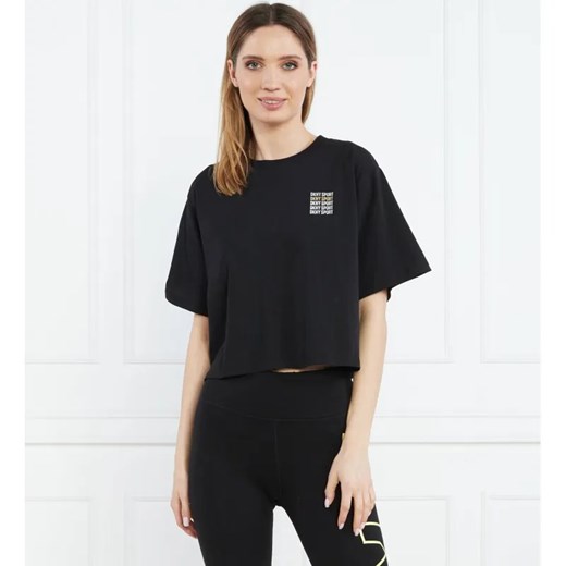 DKNY Sport T-shirt | Regular Fit ze sklepu Gomez Fashion Store w kategorii Bluzki damskie - zdjęcie 184331632