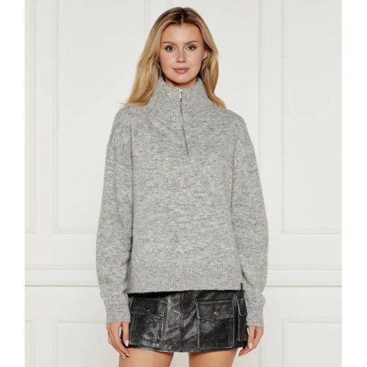 Calvin Klein Jeans Sweter | Regular Fit | z dodatkiem wełny ze sklepu Gomez Fashion Store w kategorii Swetry damskie - zdjęcie 184331661