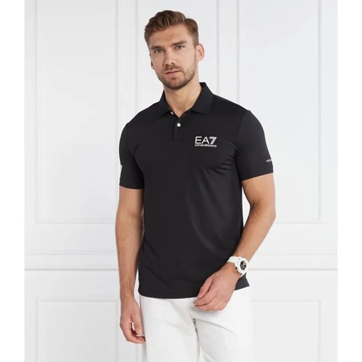 EA7 Polo | Regular Fit ze sklepu Gomez Fashion Store w kategorii T-shirty męskie - zdjęcie 184331694