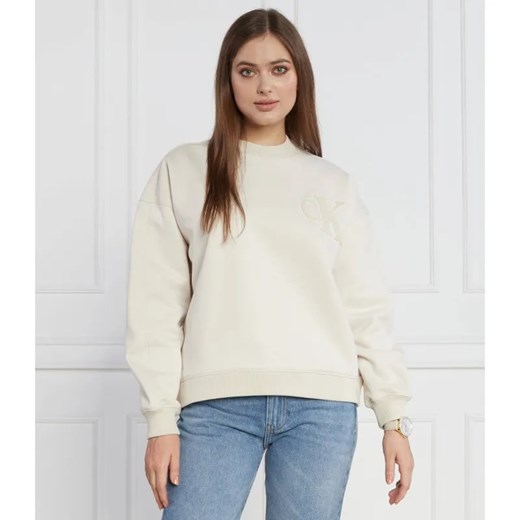 Calvin Klein Jeans Bluza CHENILLE CK CREWNECK | Regular Fit L promocja Gomez Fashion Store