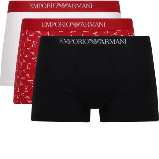 Emporio Armani Bokserki 3-pack ze sklepu Gomez Fashion Store w kategorii Majtki męskie - zdjęcie 184331704