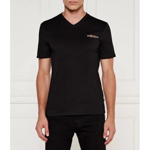 Guess Jeans T-shirt AMERICAN | Slim Fit ze sklepu Gomez Fashion Store w kategorii T-shirty męskie - zdjęcie 184331712