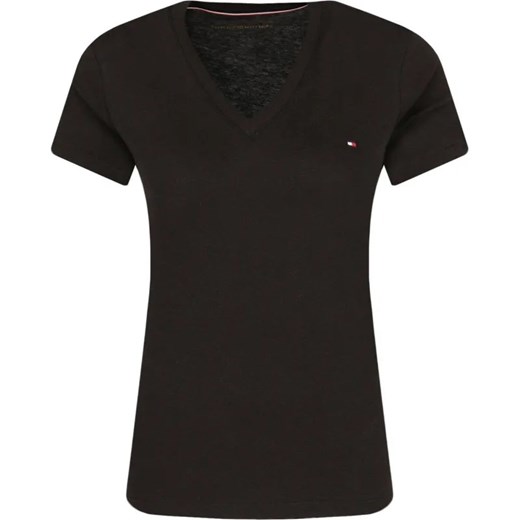 Tommy Hilfiger T-shirt | Regular Fit ze sklepu Gomez Fashion Store w kategorii Bluzki damskie - zdjęcie 184331720