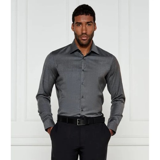 BOSS BLACK Wełniana koszula H-JOE-kent-C1-214 | Regular Fit ze sklepu Gomez Fashion Store w kategorii Koszule męskie - zdjęcie 184331792