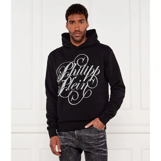 Philipp Plein Bluza Plein Coursive | Regular Fit ze sklepu Gomez Fashion Store w kategorii Bluzy męskie - zdjęcie 184331804