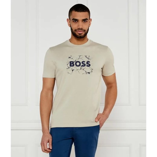 BOSS ORANGE T-shirt Te_logospace | Regular Fit ze sklepu Gomez Fashion Store w kategorii T-shirty męskie - zdjęcie 184331921