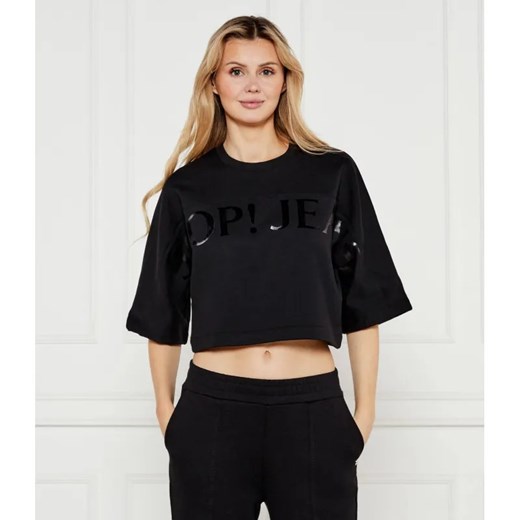 Joop! Jeans Bluza 57 252JE57Tisa | Cropped Fit ze sklepu Gomez Fashion Store w kategorii Bluzy damskie - zdjęcie 184331962