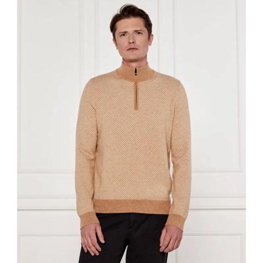 BOSS BLACK Wełniany golf H-Eltorino | Regular Fit ze sklepu Gomez Fashion Store w kategorii Swetry męskie - zdjęcie 184331992