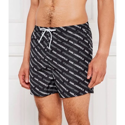 Karl Lagerfeld Szorty kąpielowe | Regular Fit ze sklepu Gomez Fashion Store w kategorii Kąpielówki - zdjęcie 184332000