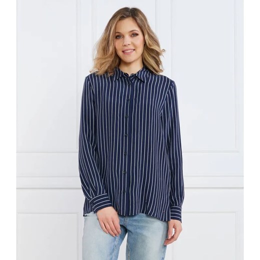Tommy Hilfiger Koszula CUPRO ROPE | Regular Fit ze sklepu Gomez Fashion Store w kategorii Koszule damskie - zdjęcie 184332011