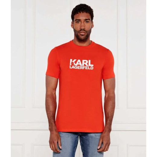 Karl Lagerfeld T-shirt | Regular Fit ze sklepu Gomez Fashion Store w kategorii T-shirty męskie - zdjęcie 184332023
